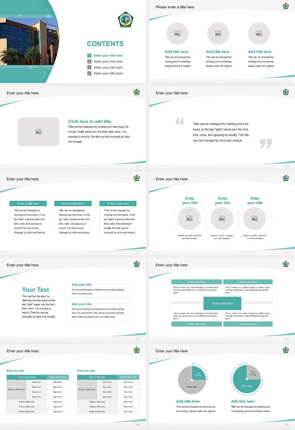 Guru Jambeshwar University of Science and Technology Course/Courseware Creation PPT Template16:9 ratio PPT effect preview image2