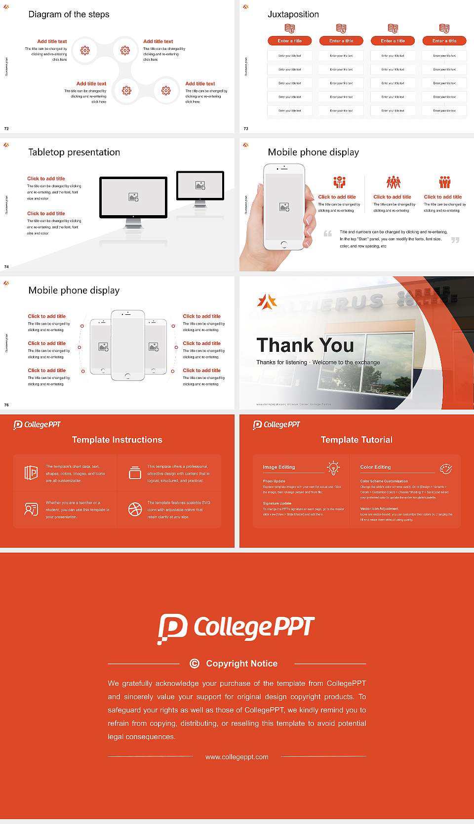 Altierus Career College-Tampa Competition/Entrepreneurship Contest PPT Template16:9 ratio PPT effect preview image9