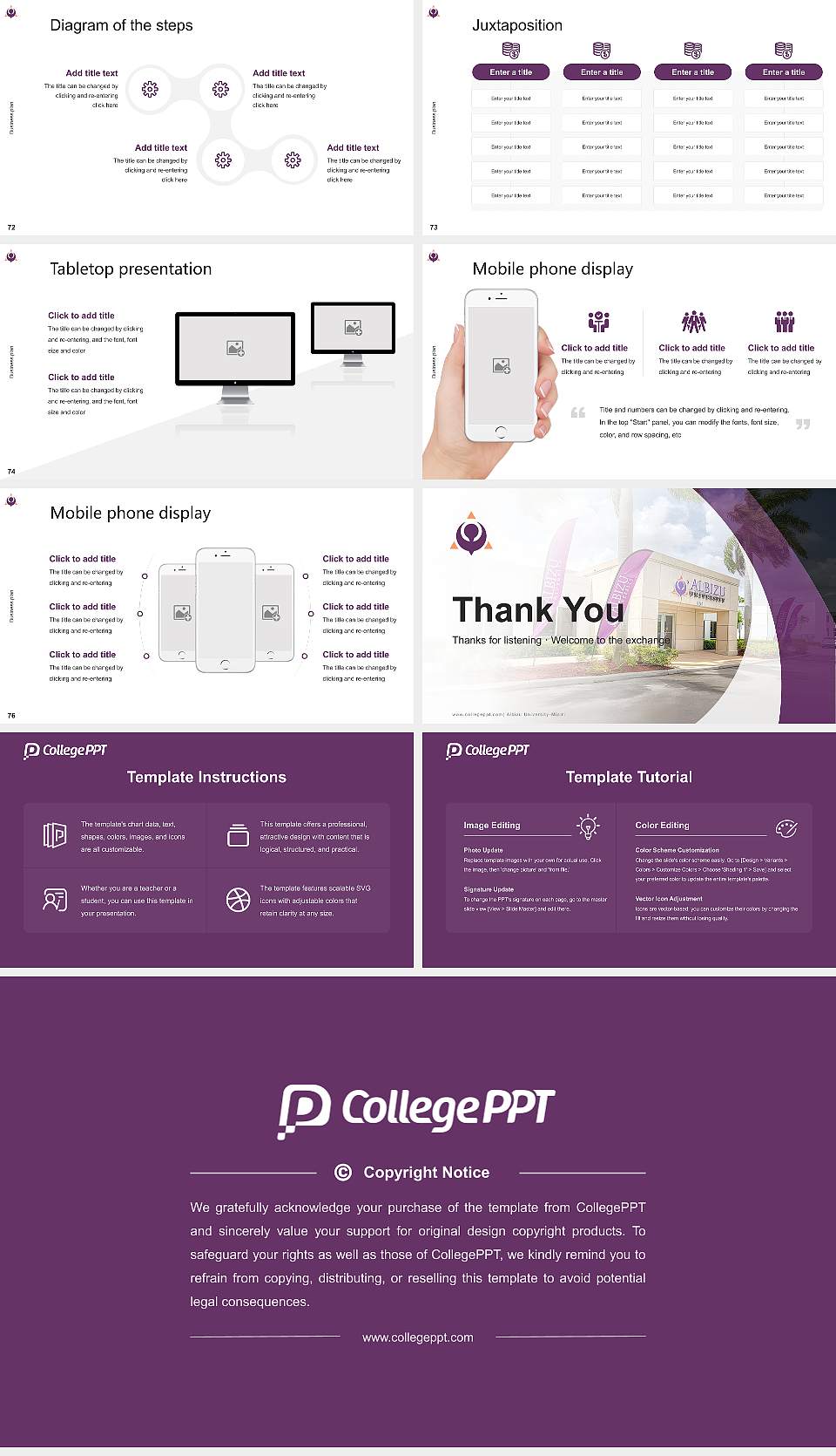 Albizu University-Miami Competition/Entrepreneurship Contest PPT Template16:9 ratio PPT effect preview image9