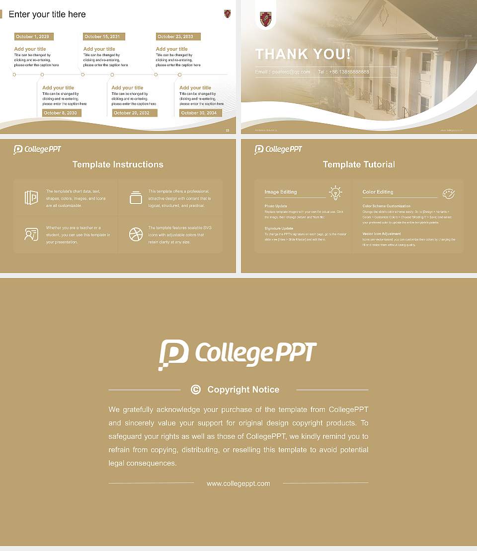 Anderson University Lecture Sharing and Networking Event PPT Template16:9 ratio PPT effect preview image4