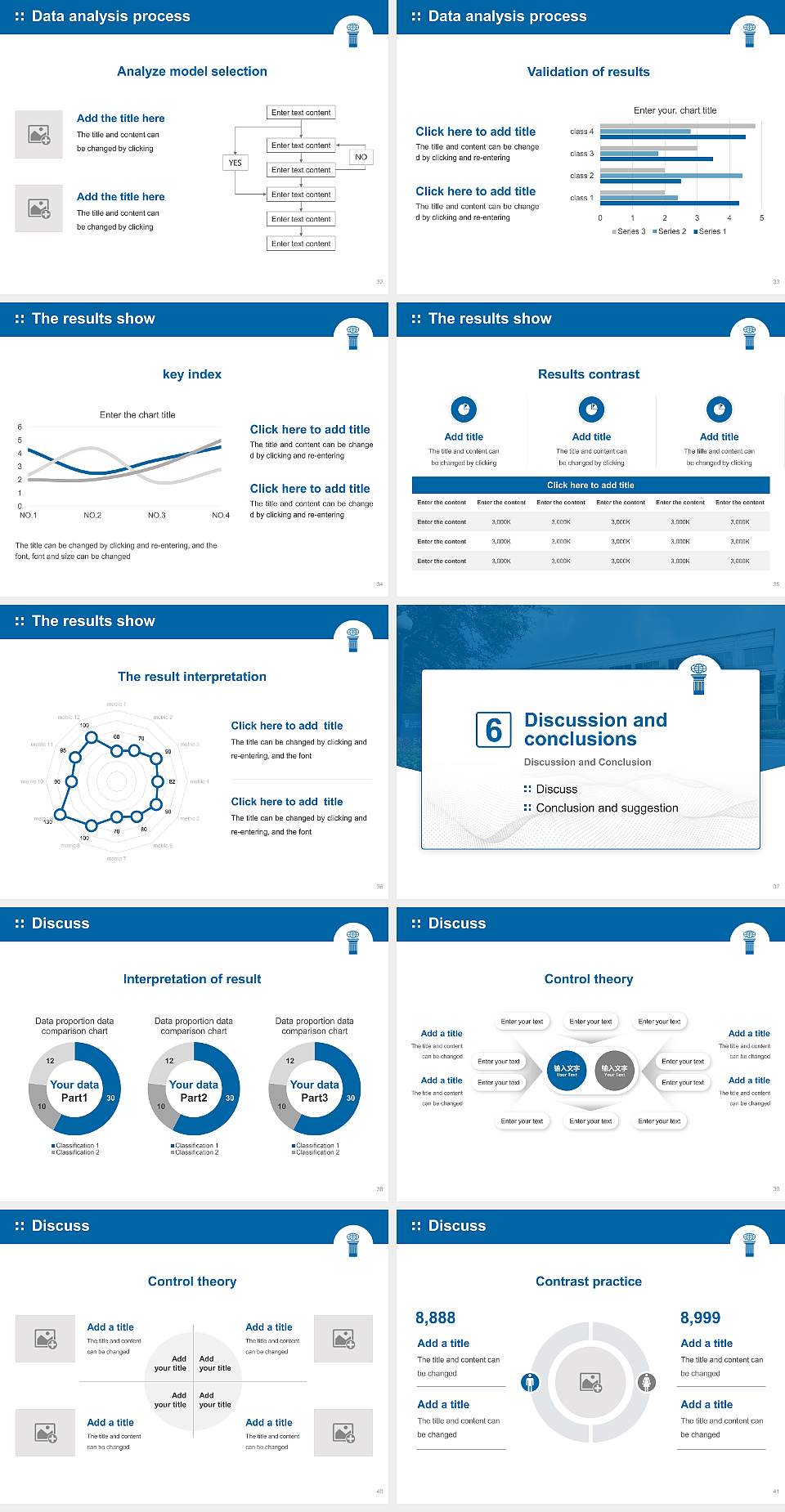 American Intercontinental University-Atlanta Graduation Thesis Defense PPT Template4:3 ratio PPT effect preview image5