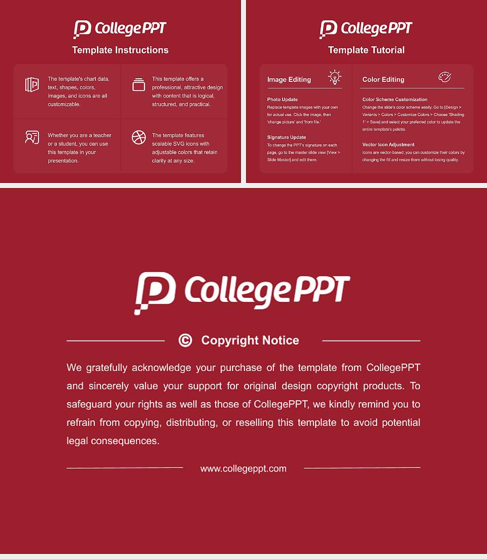 Albany Law School Academic Presentation/Research Findings Report PPT Template4:3 ratio PPT effect preview image5
