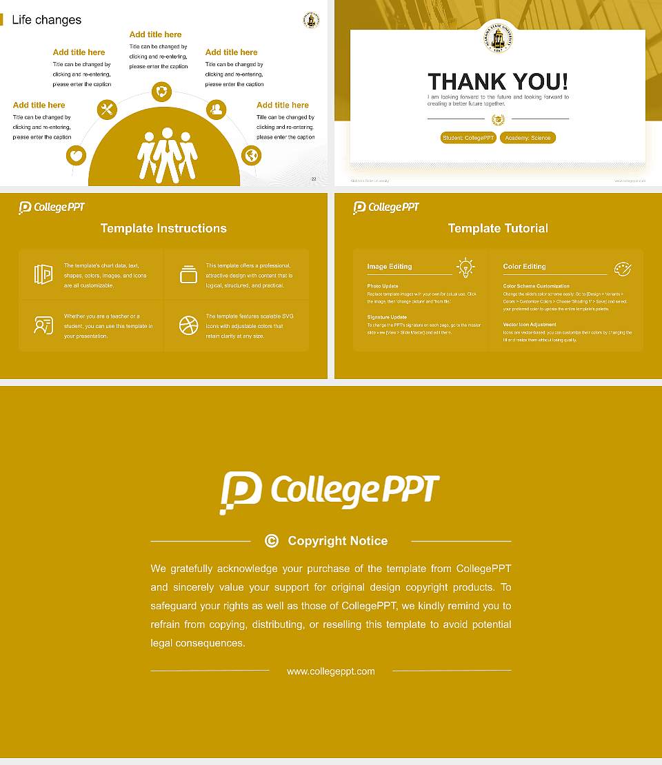 Alabama State University National Scholarship Defense PPT Template16:9 ratio PPT effect preview image4
