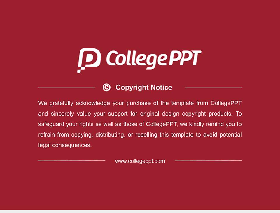 Albany Law School General Purpose PPT Template4:3 ratio PPT effect preview image6