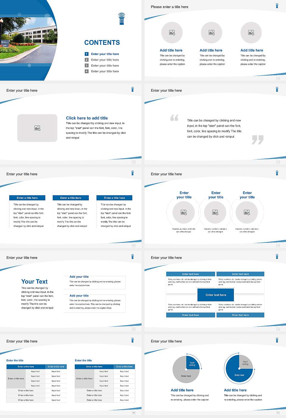 American Intercontinental University-Atlanta Course/Courseware Creation PPT Template16:9 ratio PPT effect preview image2