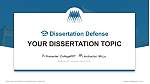 Alaska Pacific University Graduation Thesis Defense PPT Template