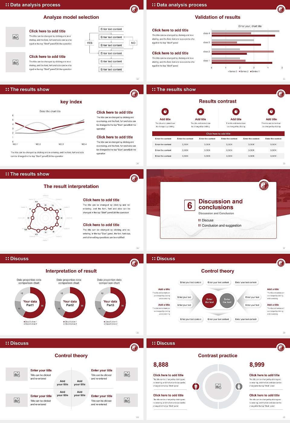 Alhambra Medical University Graduation Thesis Defense PPT Template16:9 ratio PPT effect preview image5