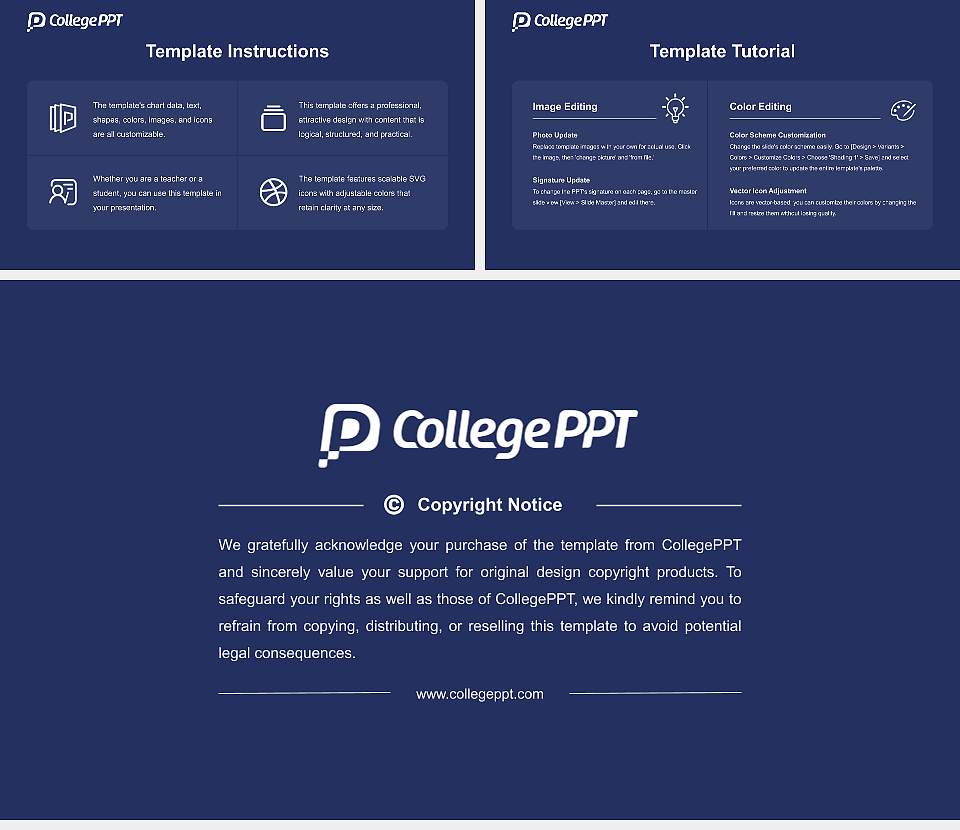 Allegheny Wesleyan College Academic Presentation/Research Findings Report PPT Template16:9 ratio PPT effect preview image5