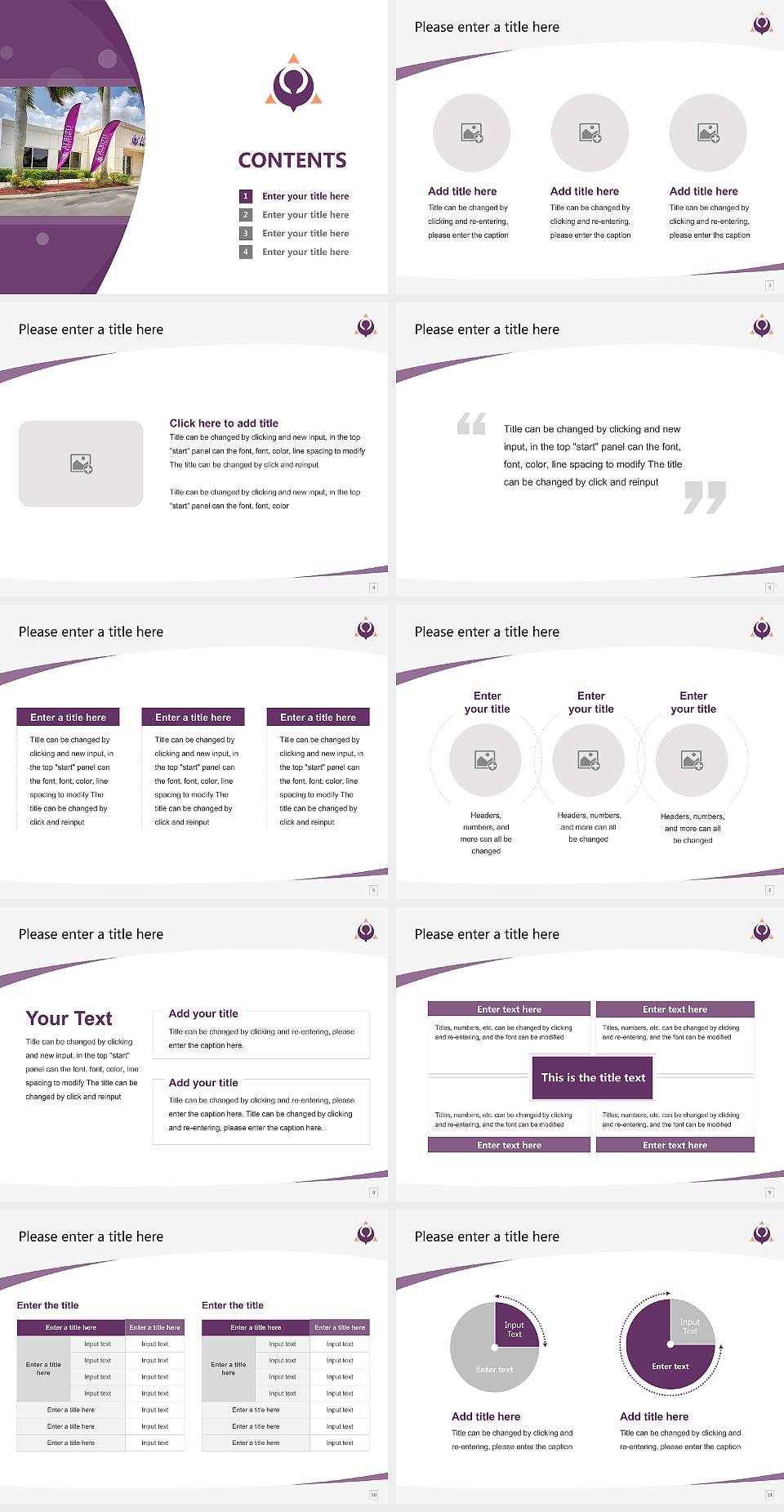 Albizu University-Miami Course/Courseware Creation PPT Template4:3 ratio PPT effect preview image2