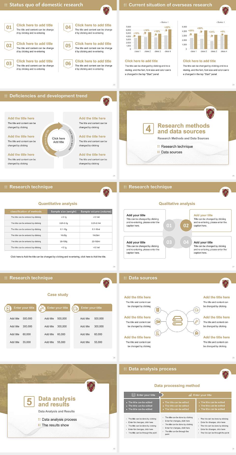 Anderson University Graduation Thesis Defense PPT Template4:3 ratio PPT effect preview image4