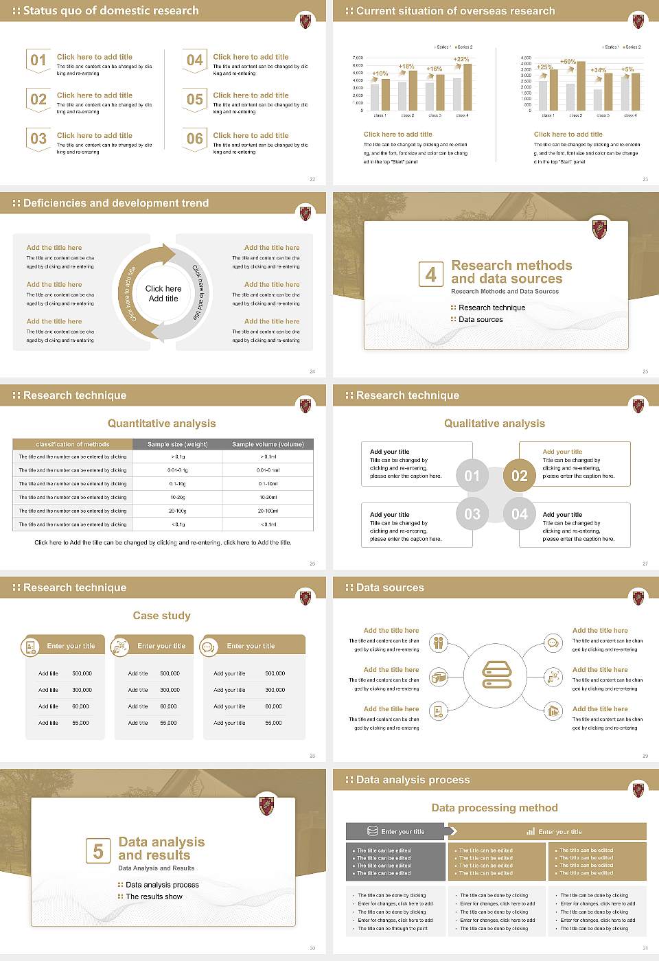Anderson University Graduation Thesis Defense PPT Template16:9 ratio PPT effect preview image4