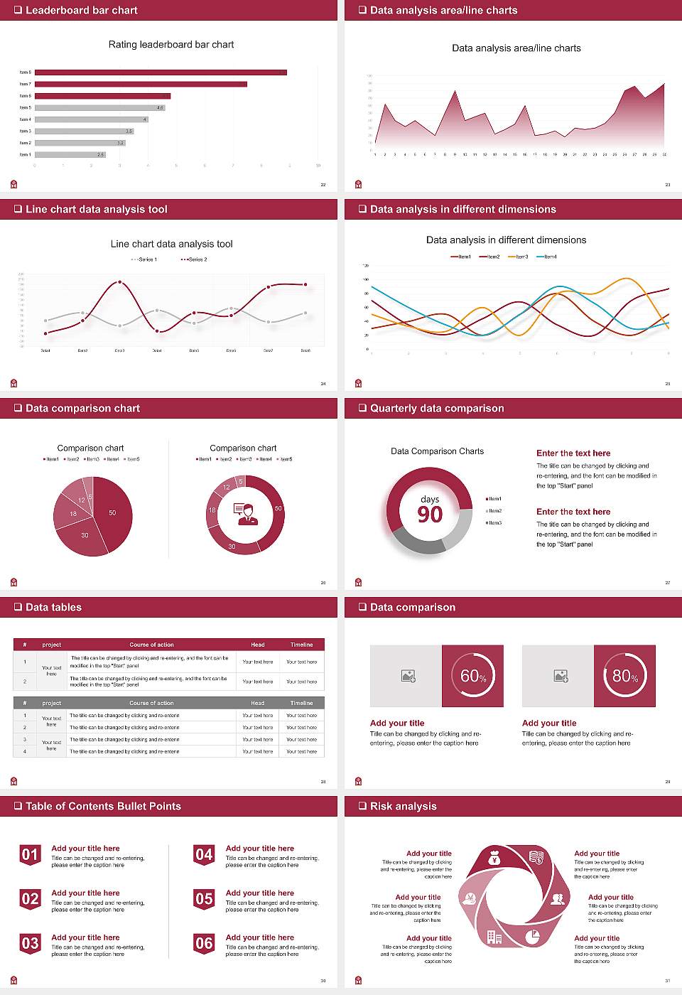 Alvernia University General Purpose PPT Template16:9 ratio PPT effect preview image4