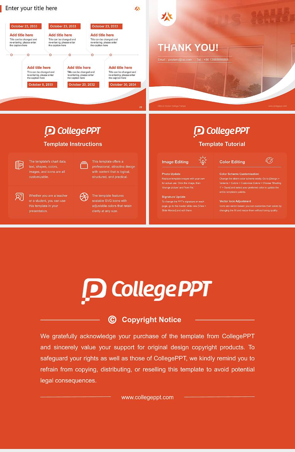 Altierus Career College-Tampa Lecture Sharing and Networking Event PPT Template4:3 ratio PPT effect preview image4