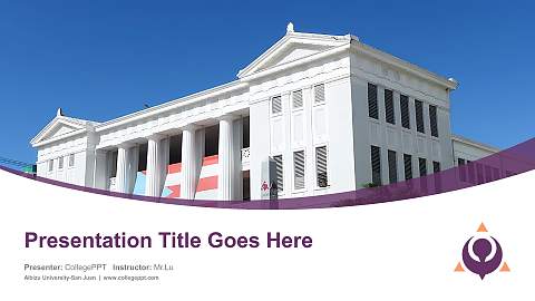 Albizu University-San Juan Course/Courseware Creation PPT Template