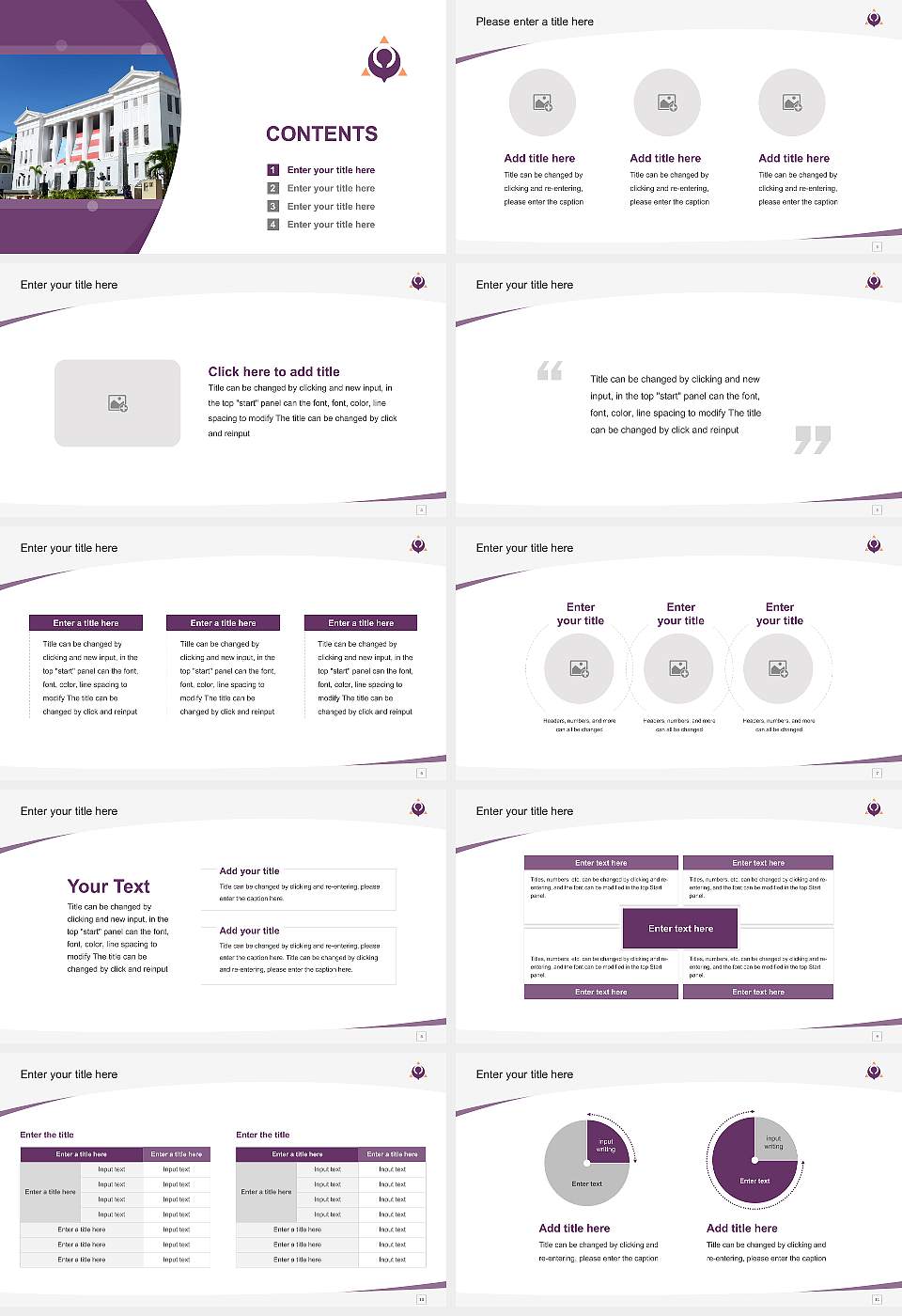 Albizu University-San Juan Course/Courseware Creation PPT Template16:9 ratio PPT effect preview image2