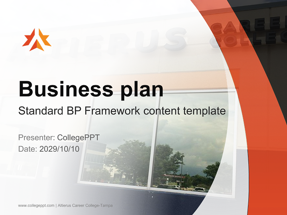 Altierus Career CollegeTampa Competition/Entrepreneurship Contest PPT