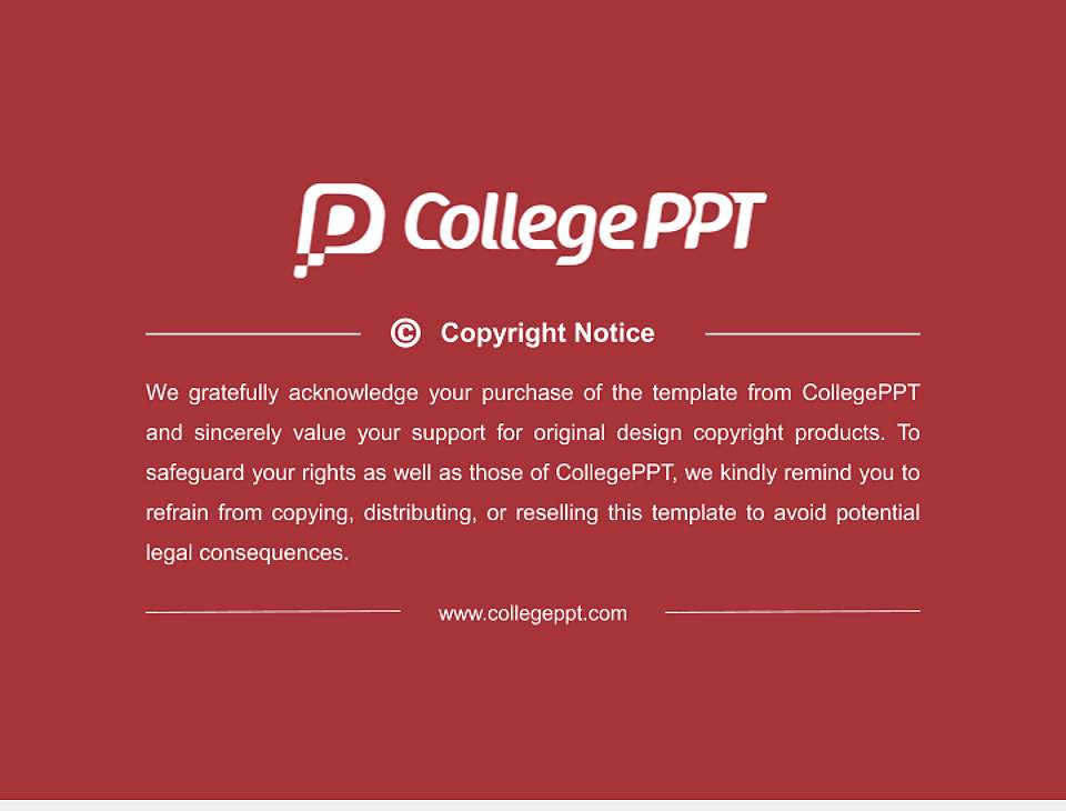 Anna Maria College Thesis Proposal/Graduation Defense PPT Template4:3 ratio PPT effect preview image5