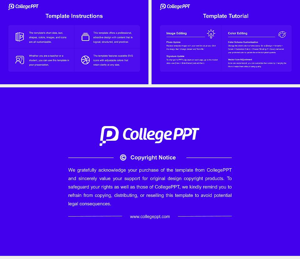 American College of Financial Services Academic Presentation/Research Findings Report PPT Template16:9 ratio PPT effect preview image5