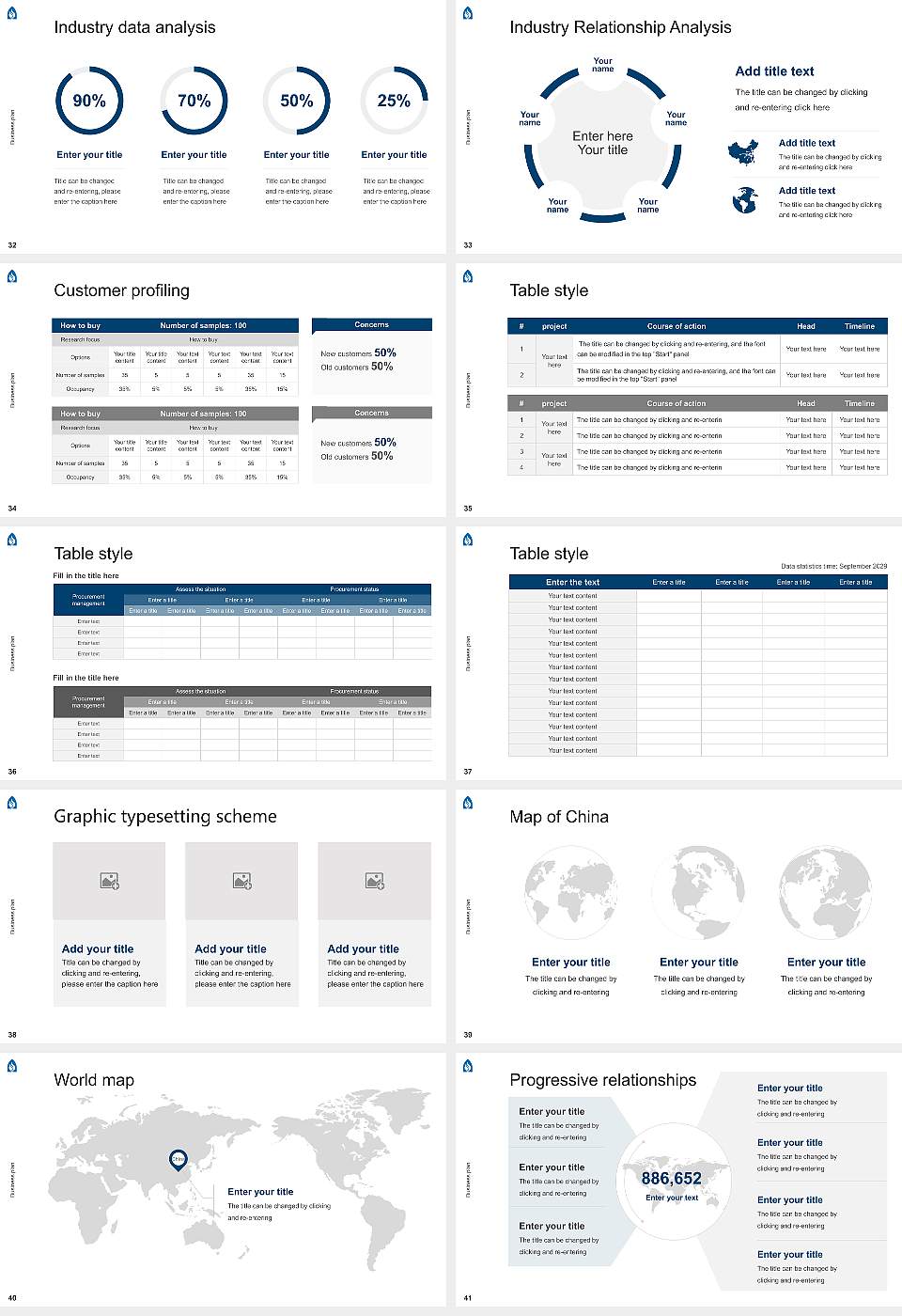 Andrews University Competition/Entrepreneurship Contest PPT Template16:9 ratio PPT effect preview image5