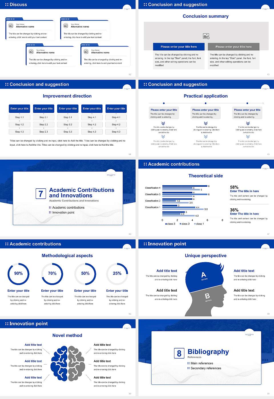 Alice Lloyd College Graduation Thesis Defense PPT Template16:9 ratio PPT effect preview image6