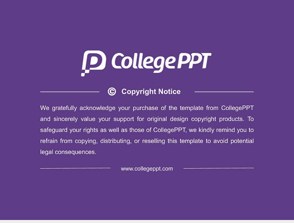 Amherst College General Purpose PPT Template4:3 ratio PPT effect preview image6