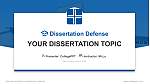 Allen College Graduation Thesis Defense PPT Template