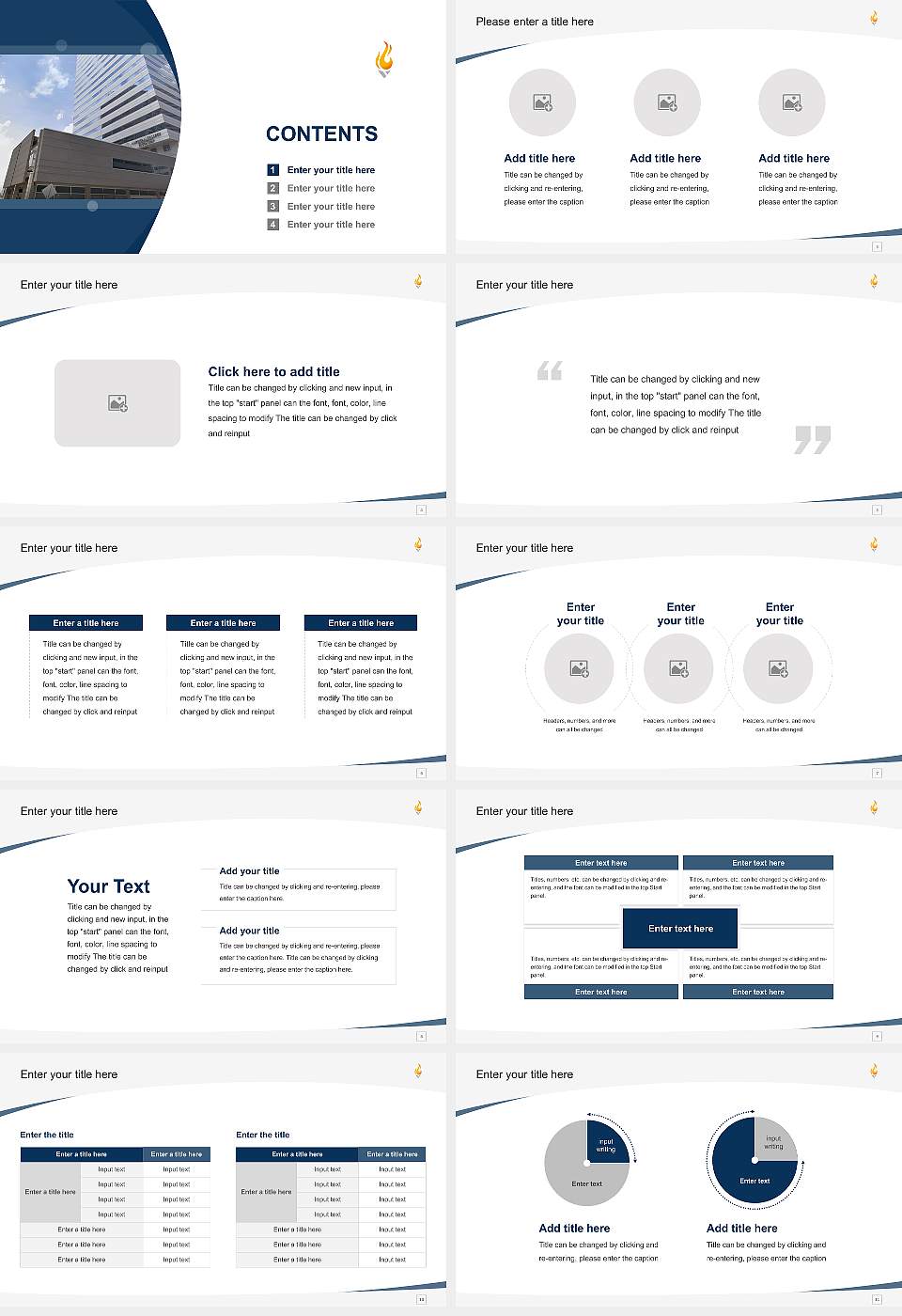 American College of Education Course/Courseware Creation PPT Template16:9 ratio PPT effect preview image2