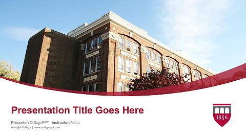 Albright College Course/Courseware Creation PPT Template