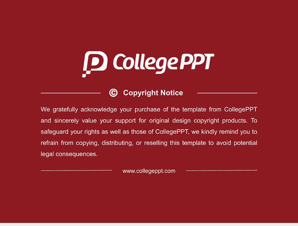 Alhambra Medical University Thesis Proposal/Graduation Defense PPT Template4:3 ratio PPT effect preview image5