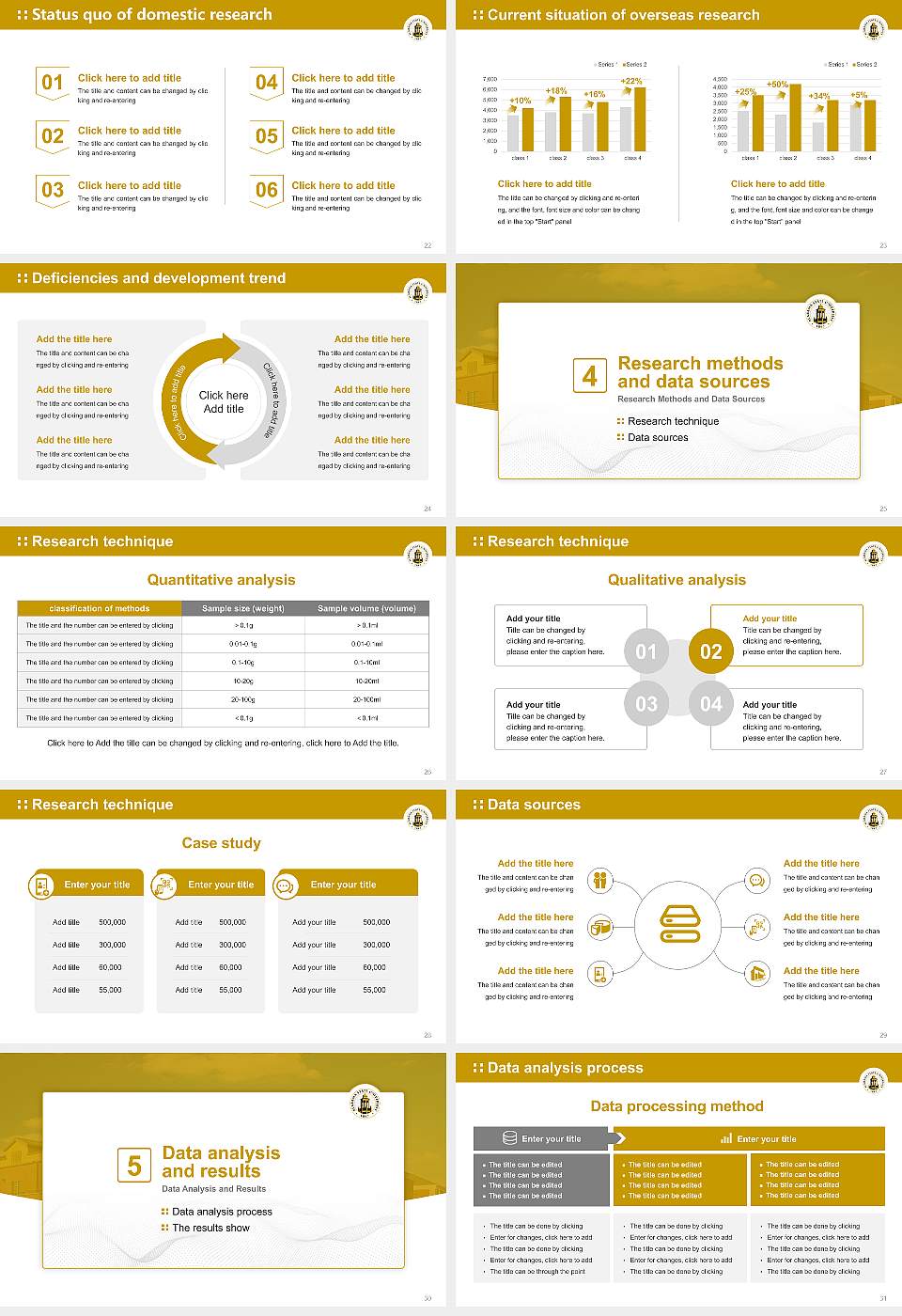 Alabama State University Graduation Thesis Defense PPT Template16:9 ratio PPT effect preview image4