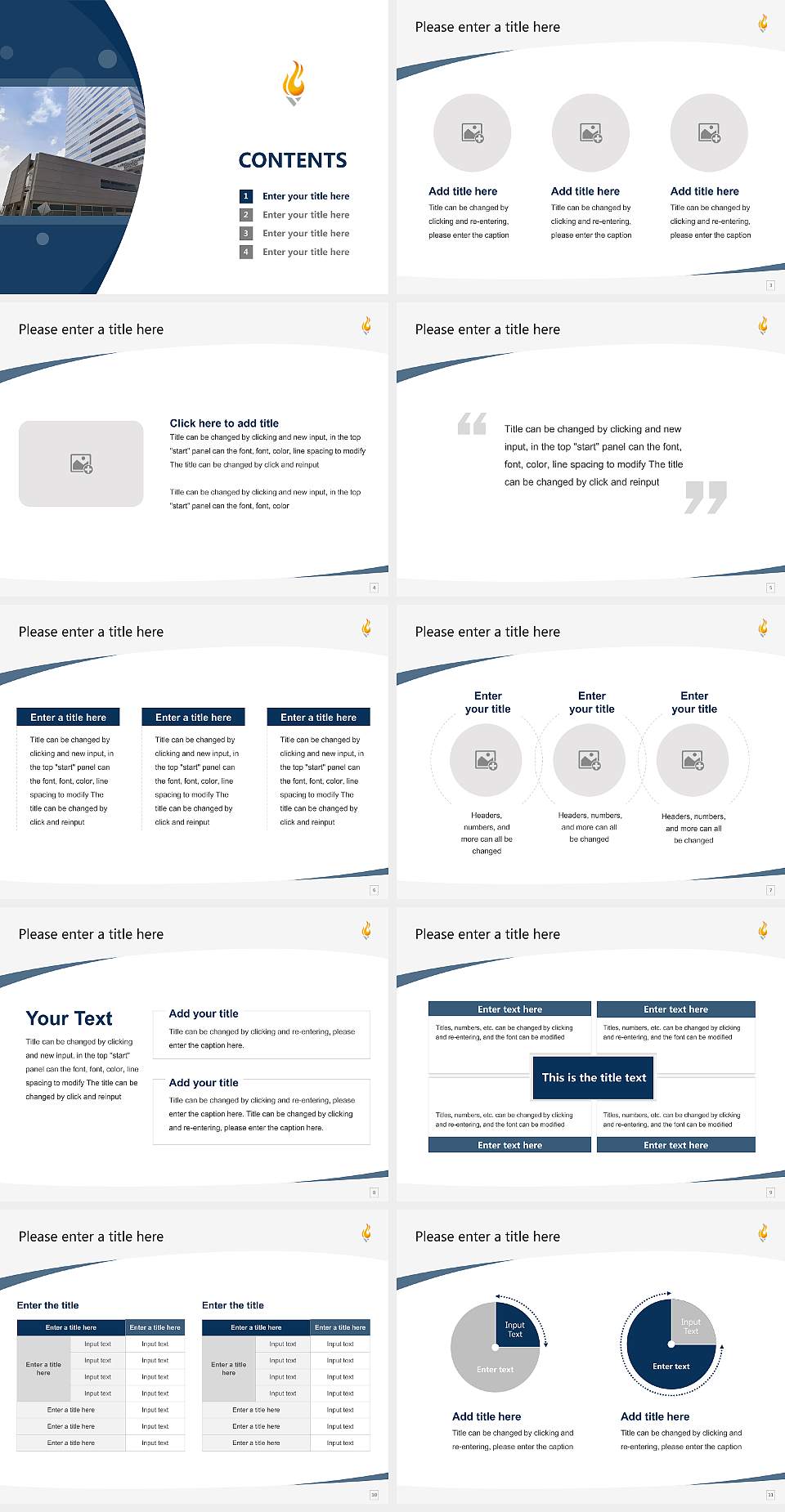 American College of Education Course/Courseware Creation PPT Template4:3 ratio PPT effect preview image2