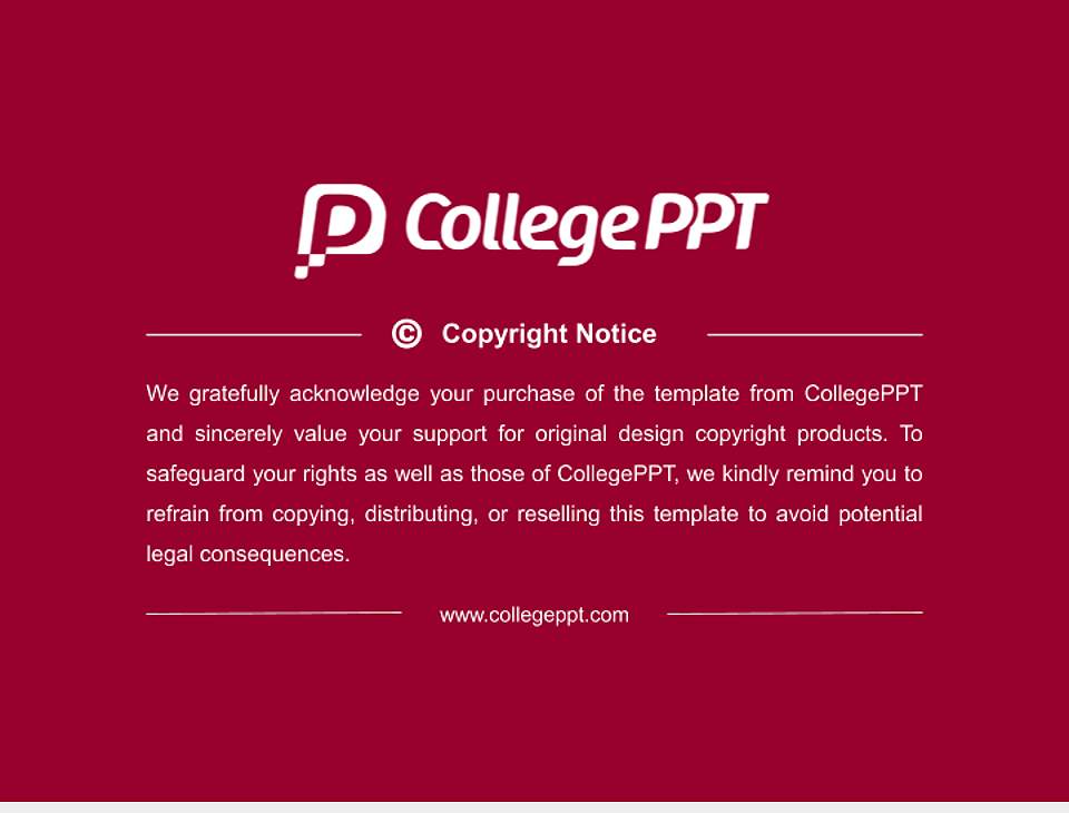 Alverno College Resume PPT Template4:3 ratio PPT effect preview image5