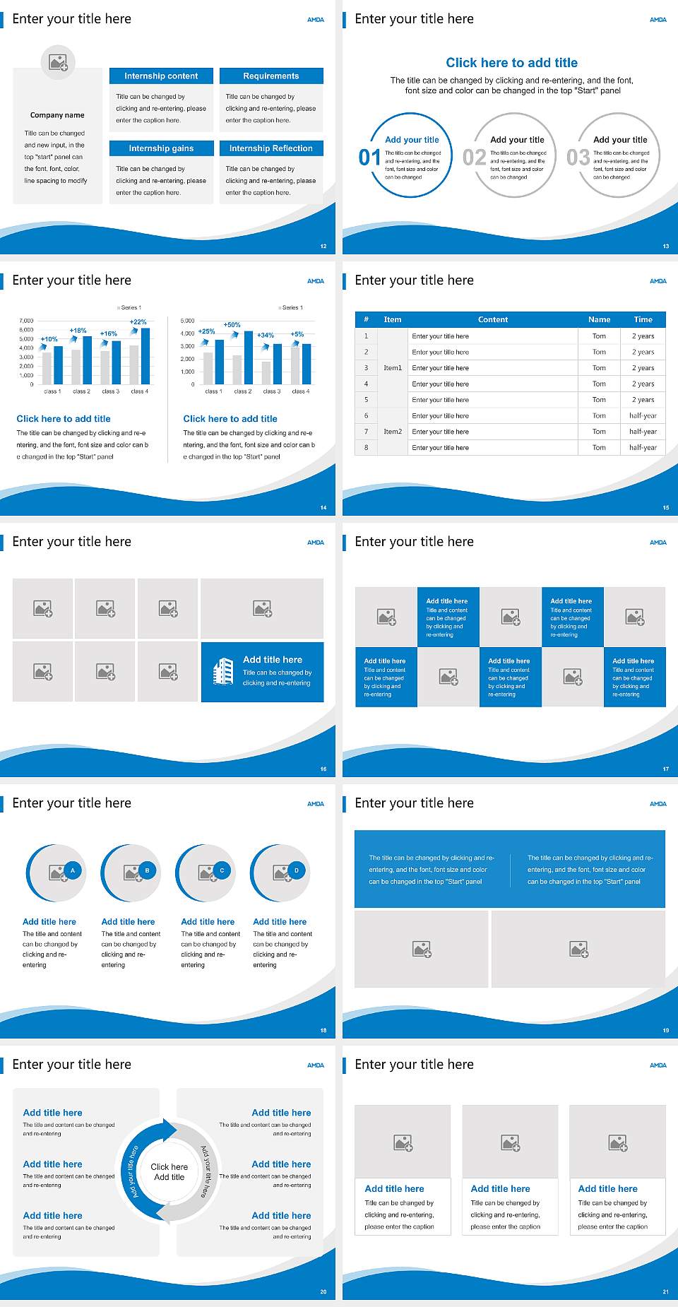 American Musical and Dramatic Academy Lecture Sharing and Networking Event PPT Template4:3 ratio PPT effect preview image3
