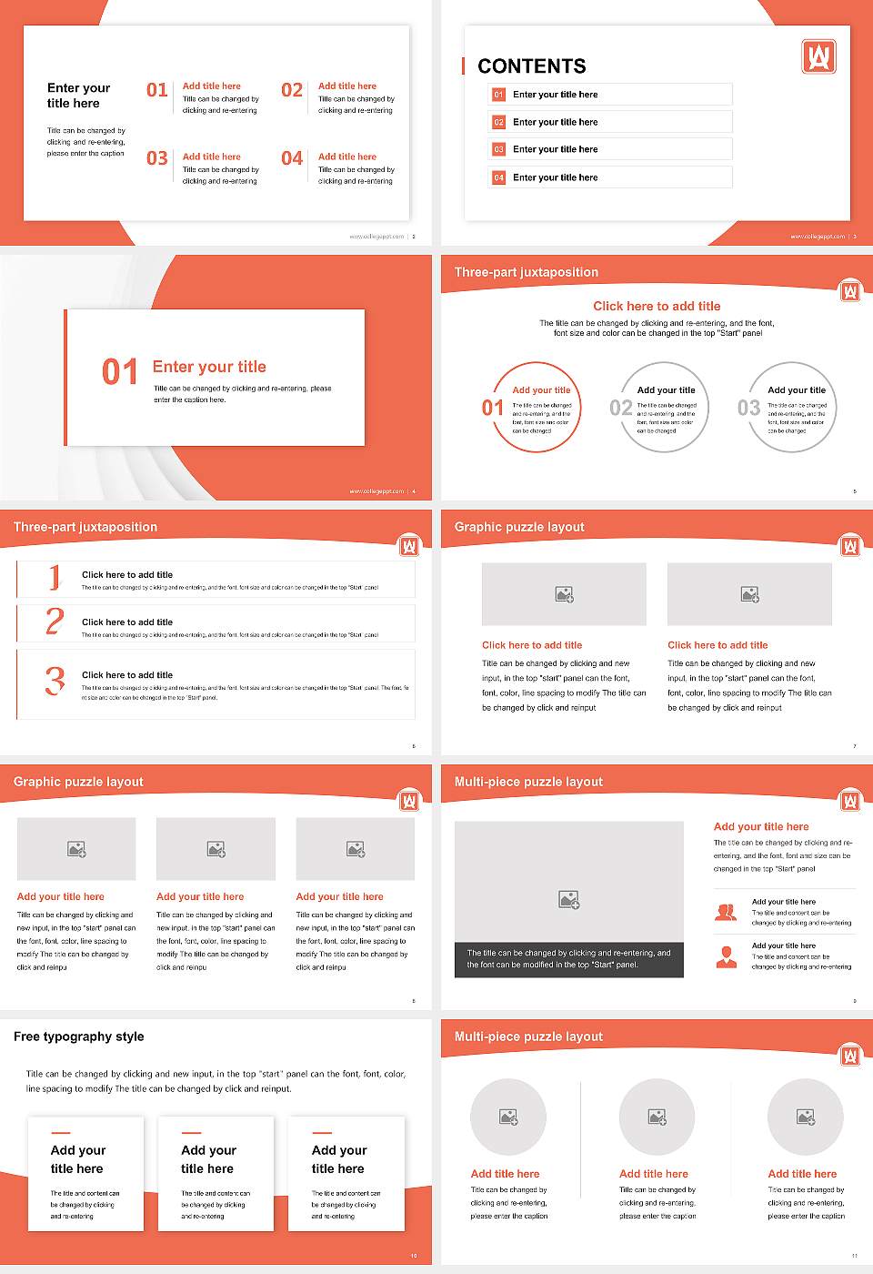 Amberton University Academic Presentation/Research Findings Report PPT Template16:9 ratio PPT effect preview image2