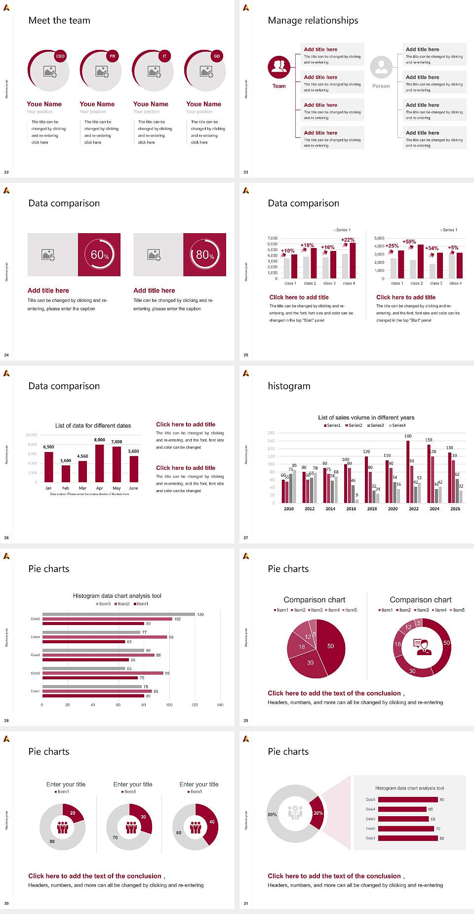 Alverno College Competition/Entrepreneurship Contest PPT Template4:3 ratio PPT effect preview image4