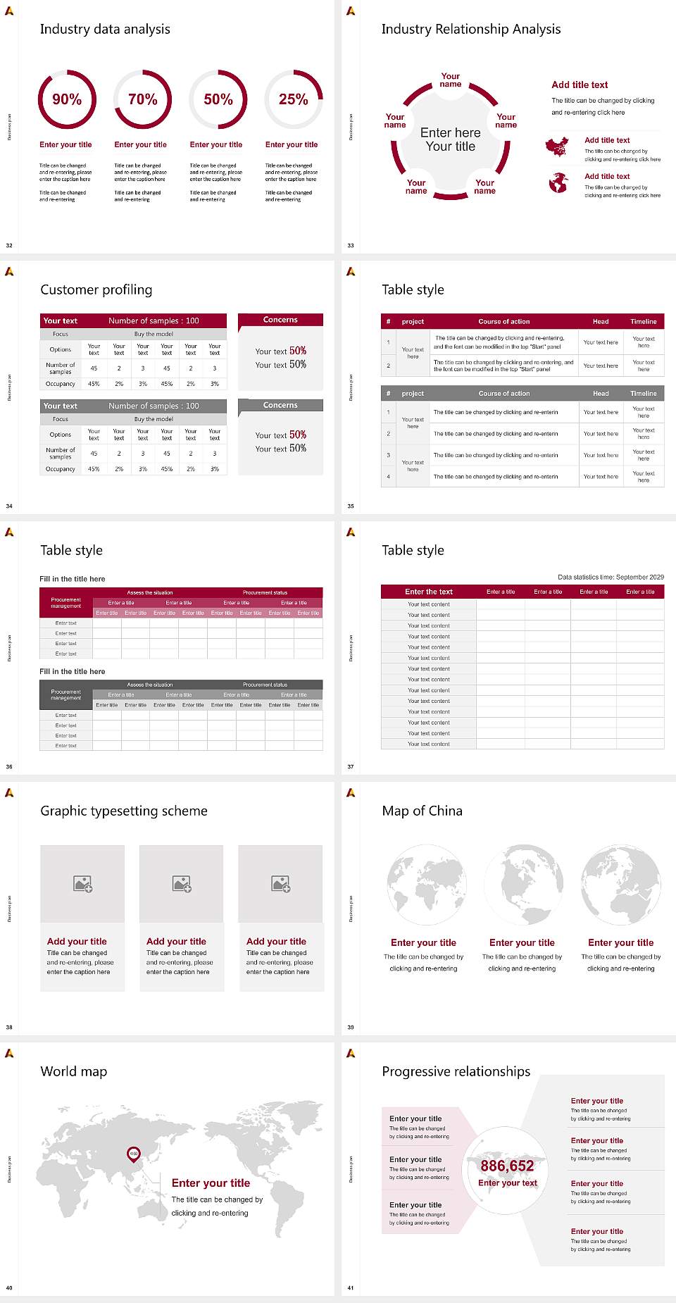 Alverno College Competition/Entrepreneurship Contest PPT Template4:3 ratio PPT effect preview image5