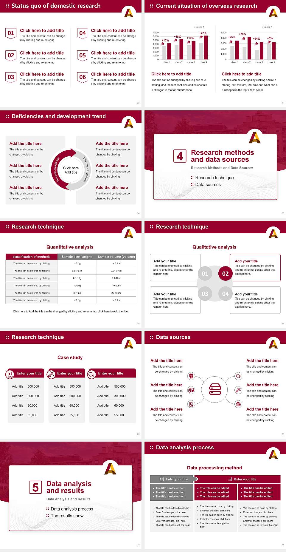 Alverno College Graduation Thesis Defense PPT Template4:3 ratio PPT effect preview image4