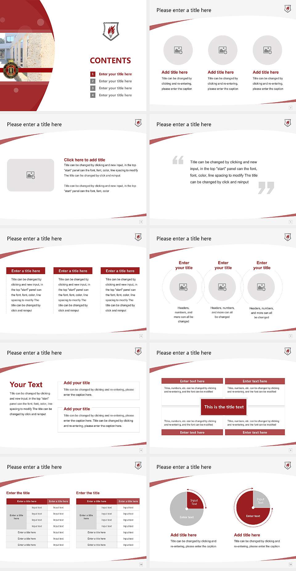 Amridge University Course/Courseware Creation PPT Template4:3 ratio PPT effect preview image2