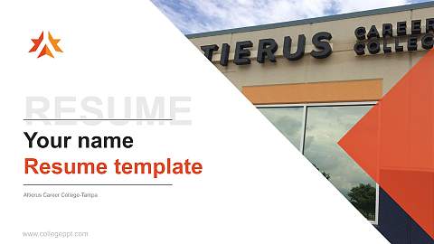 Altierus Career College-Tampa Resume PPT Template