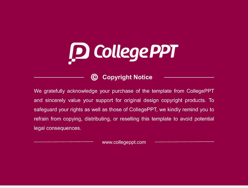 Albany Medical College Thesis Proposal/Graduation Defense PPT Template4:3 ratio PPT effect preview image5
