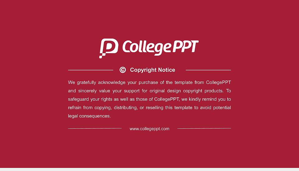 Albright College General Purpose PPT Template16:9 ratio PPT effect preview image6