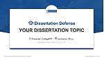 Albert Einstein College of Medicine Graduation Thesis Defense PPT Template