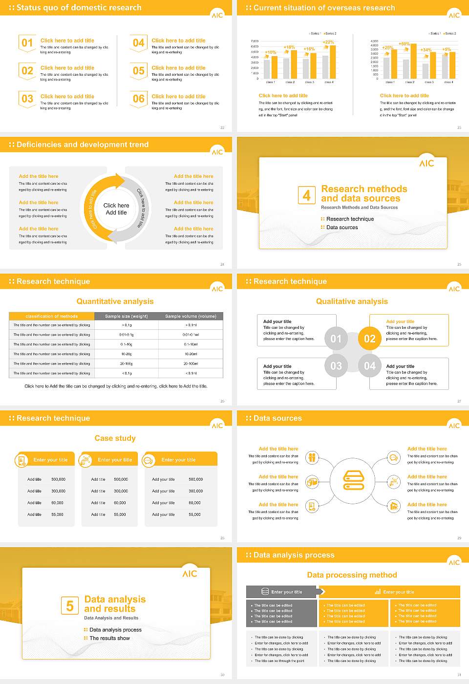 American International College Graduation Thesis Defense PPT Template16:9 ratio PPT effect preview image4