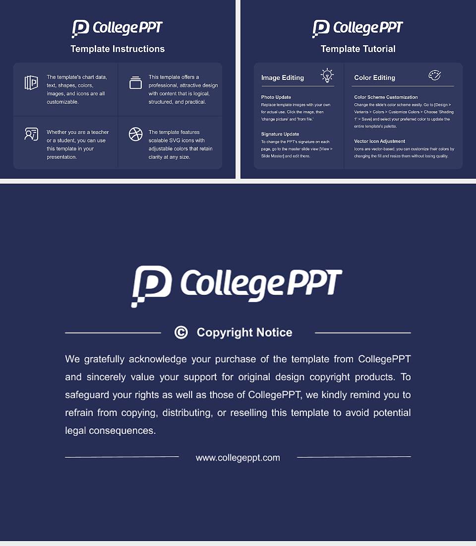 American Islamic College Academic Presentation/Research Findings Report PPT Template4:3 ratio PPT effect preview image5