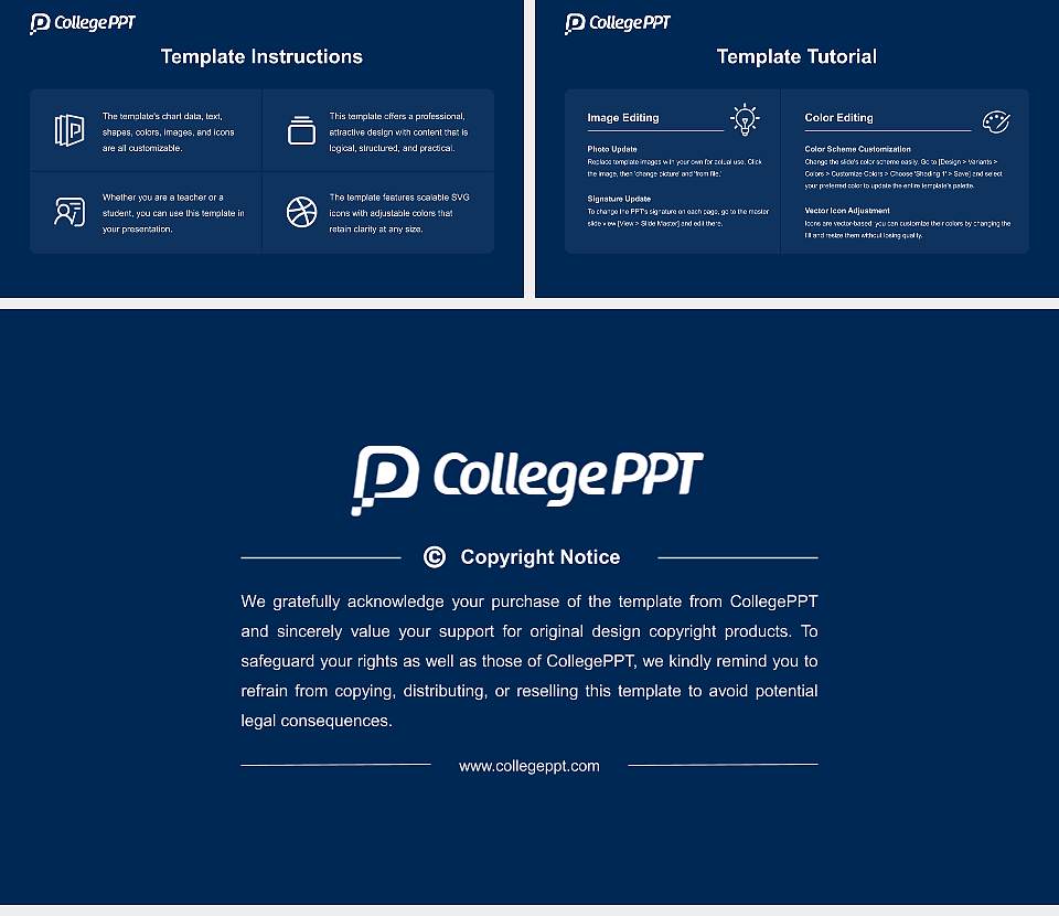 Alliant International University-San Diego Academic Presentation/Research Findings Report PPT Template16:9 ratio PPT effect preview image5