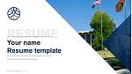 Alliant International University-San Diego Resume PPT Template