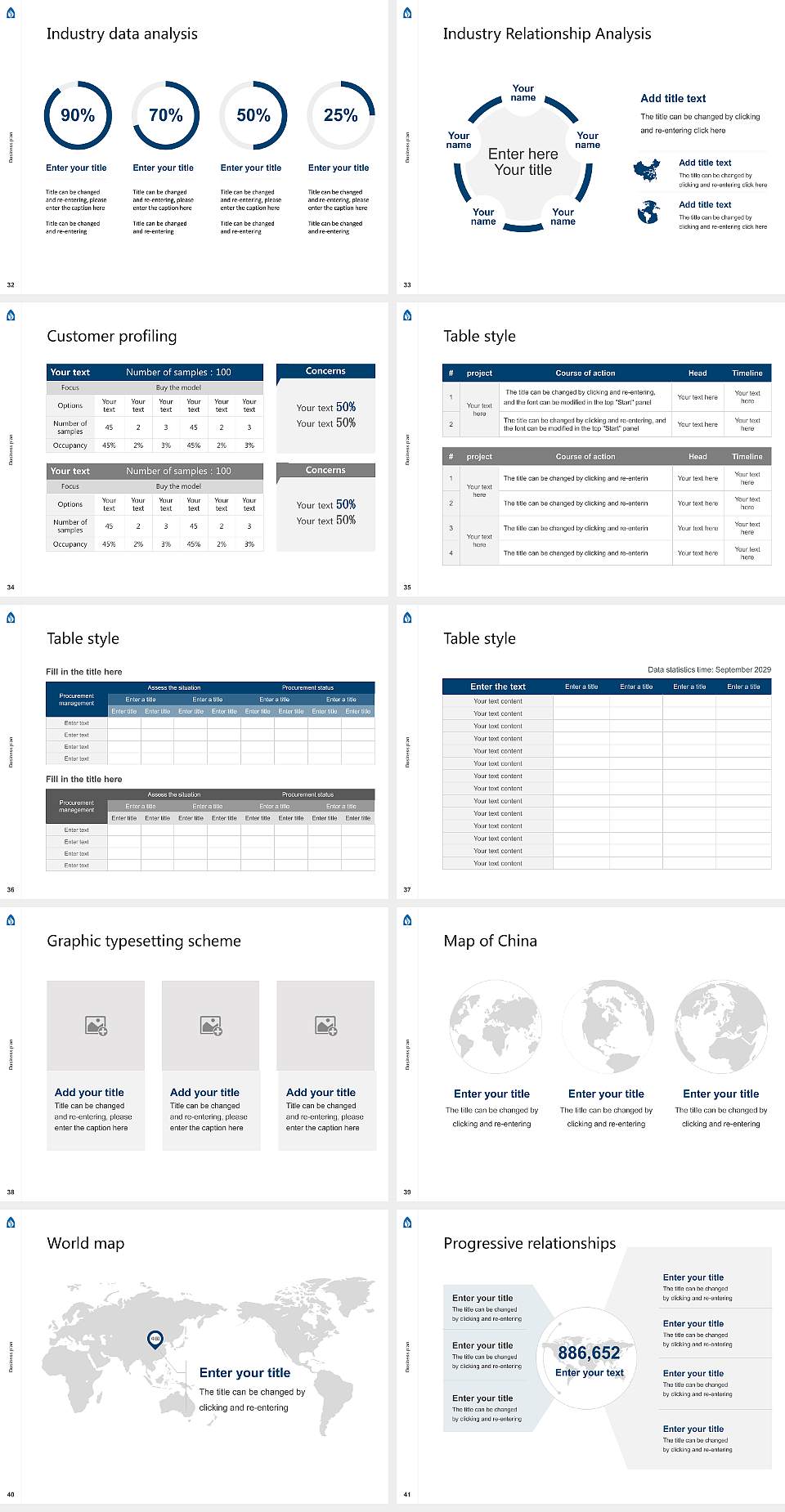 Andrews University Competition/Entrepreneurship Contest PPT Template4:3 ratio PPT effect preview image5