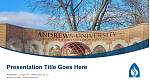 Andrews University授業PPTテンプレート