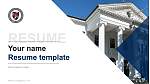 Albertus Magnus College Resume PPT Template