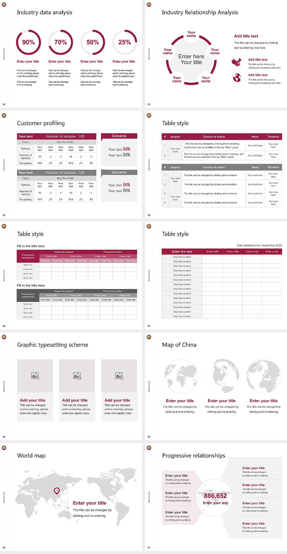 American College of Acupuncture and Oriental Med Competition/Entrepreneurship Contest PPT Template4:3 ratio PPT effect preview image5